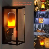 LED Flame Effect Light Bulb-With Gravity Sensing Effect